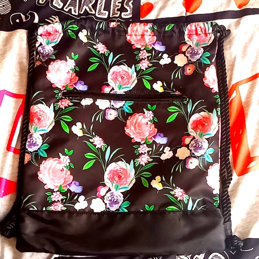 Pink,purple,black,green